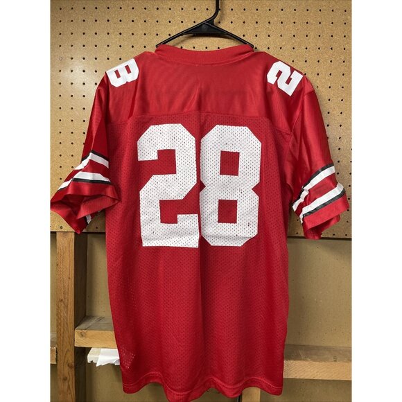 The Ohio State Buckeyes #28 NCAA Jersey Mens Size Large L Nike Team - Picture 2 of 6